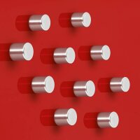 SIGEL C5 "Strong" Magnete silber, Metall...
