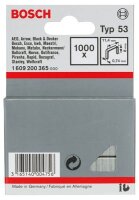 BOSCH Tackerklammern Typ 53 8 mm, 1.000 St.