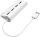 hama USB-Hub 4-fach weiß