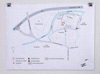 MAUL S Rollenclips blau selbstklebend, Wandmontage, 10 St.