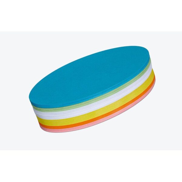 MAUL Moderationskarten farbsortiert 11,0 x 19,0 cm, 250 St.