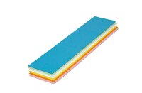 MAUL Moderationskarten farbsortiert 9,5 x 42,5 cm, 50 St.