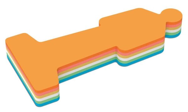 MAUL Moderationskarten farbsortiert 9,0 x 20,0 cm, 120 St.