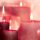 SIGEL Weihnachtsbriefpapier Red Candlelight Motiv DIN A4 90 g/qm 100 Blatt