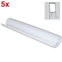 FRANKEN Flipchart-Papier blanko 68,0 x 98,0 cm, 20 Blatt,...