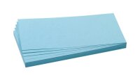 FRANKEN Moderationskarten blau 9,5 x 20,5 cm, 500 Blatt