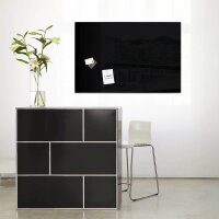 SIGEL Glas-Magnettafel artverum® 60,0 x 40,0 cm schwarz