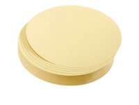FRANKEN Moderationskarten gelb Ø 9,5 cm, 500 Blatt