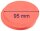 FRANKEN Moderationskarten rot Ø 9,5 cm, 500 Blatt