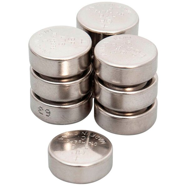 GP Knopfzellen V 13 GA/LR44 Alkali-Mangan 1,5 V, 10 St.