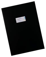 HERMA Heftumschlag schwarz Karton DIN A4, 1 St.