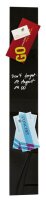 SIGEL Glas-Magnettafel artverum® 12,0 x 78,0 cm schwarz