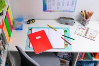 HERMA Heftumschlag rot Karton DIN A4, 1 St.