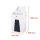 HSM SECURIO AF100 Aktenvernichter mit Partikelschnitt P-4, 4 x 25 mm, bis 100 Blatt, weiß