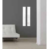 SIGEL Glas-Magnettafel artverum® 12,0 x 78,0 cm weiß