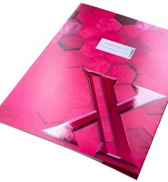 HERMA Heftumschlag X pink Karton DIN A4, 1 St.