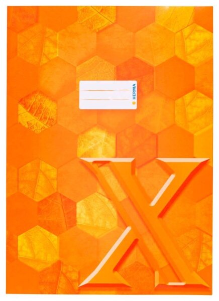HERMA Heftumschlag X orange Karton DIN A4, 1 St.