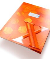 HERMA Heftumschlag X orange Karton DIN A4, 1 St.