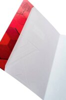 HERMA Heftumschlag X rot Karton DIN A4, 1 St.