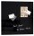 SIGEL Glas-Magnettafel artverum® 48,0 x 48,0 cm schwarz