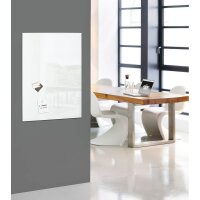 SIGEL Glas-Magnettafel artverum® 60,0 x 40,0 cm weiß