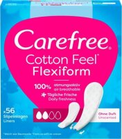 Carefree Slipeinlagen Cotton Feel Flexiform, 56 St.
