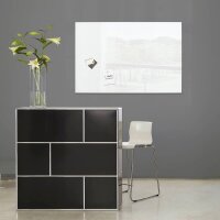 SIGEL Glas-Magnettafel artverum® 78,0 x 48,0 cm weiß