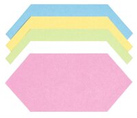 Moderationskarten farbsortiert 20,5 x 9,5 cm, 500 St.