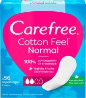 Carefree Slipeinlagen Normal Cotton Feel mit Aloe Vera...