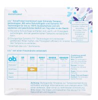 o.b. Tampons ExtraProtect Normal für mittlere/stärkere Periode, 56 St.