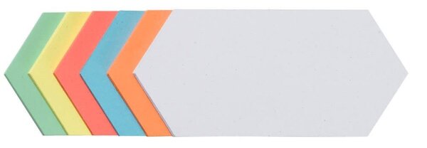 FRANKEN Moderationskarten farbsortiert 9,5 x 20,5 cm, 300 Blatt