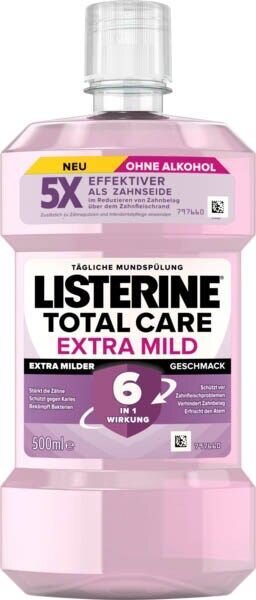 LISTERINE® TOTAL CARE EXTRA MILD Mundspülung 500 ml