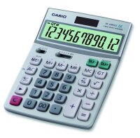 CASIO DF-120ECO Tischrechner silber