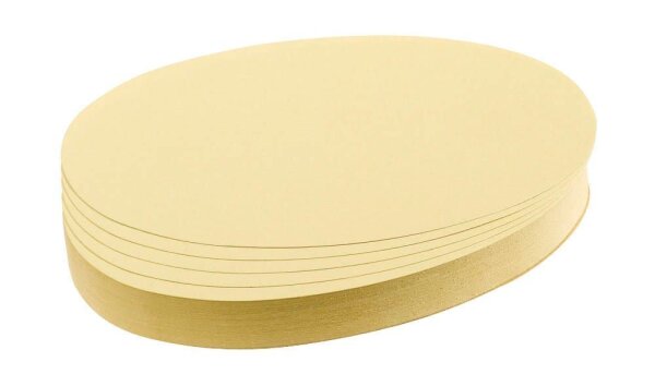 FRANKEN Moderationskarten gelb 11,0 x 19,0 cm, 500 Blatt