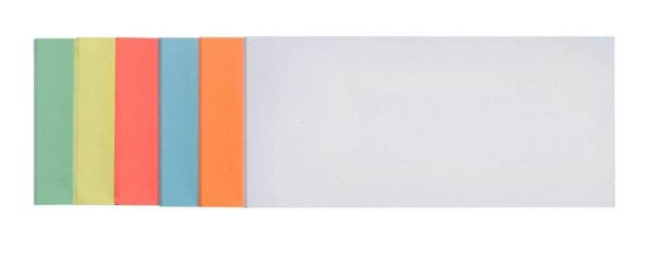 FRANKEN Moderationskarten farbsortiert 9,5 x 20,5 cm, 300 Blatt