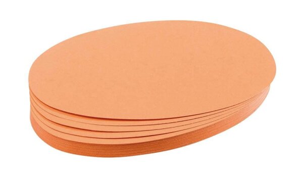 FRANKEN Moderationskarten orange 11,0 x 19,0 cm, 500 Blatt