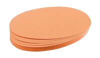 FRANKEN Moderationskarten orange 11,0 x 19,0 cm, 500 Blatt