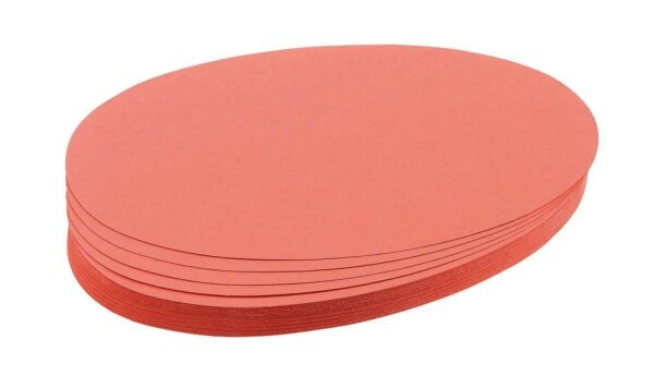 FRANKEN Moderationskarten rot 11,0 x 19,0 cm, 500 Blatt
