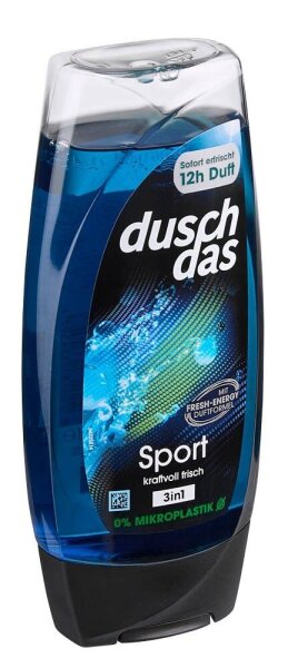 duschdas Sport 3in1 Duschgel & Shampoo 225 ml