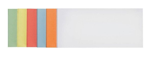 FRANKEN Moderationskarten farbsortiert 9,5 x 20,5 cm, 250 Blatt