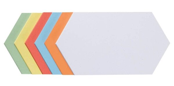 FRANKEN Moderationskarten farbsortiert 29,7 x 16,5 cm, 500 Blatt