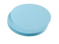 FRANKEN Moderationskarten blau Ø 14,0 cm, 500 Blatt