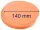 FRANKEN Moderationskarten orange Ø 14,0 cm, 500 Blatt