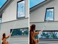 LEIFHEIT 2in1 XL Pro Reach Fensterabzieher 40,0 cm, 1 St.