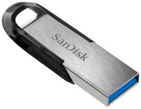 SanDisk USB-Stick Ultra Flair silber, schwarz 512 GB, 1 St.
