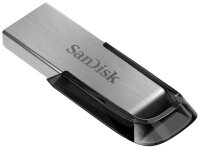 SanDisk USB-Stick Ultra Flair silber, schwarz 512 GB, 1 St.