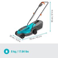 GARDENA EasyMax Solo Akku-Rasenmäher 18,0 V für bis zu 150,0 m², ohne Akku
