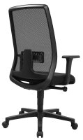 Topstar Bürostuhl EURO STAR 200, EU20OG200 Stoff schwarz, Gestell schwarz