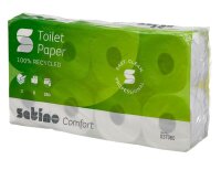 Satino Toilettenpapier comfort 3-lagig Recyclingpapier, 8 Rollen