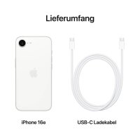 Apple iPhone 16e weiß 512 GB
